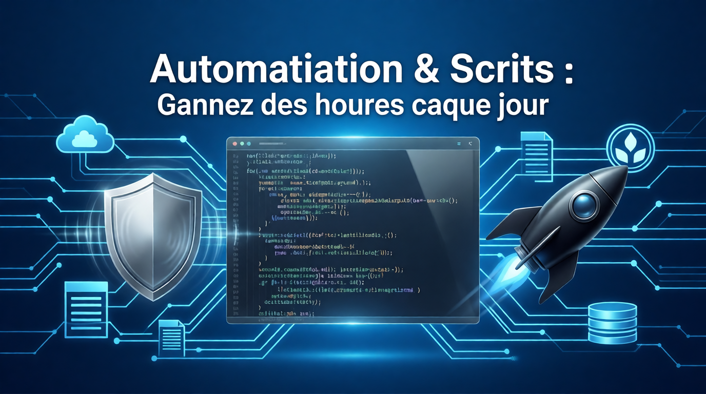 J'automatise vos tâches répétitives avec des scripts Python et des macros avancé