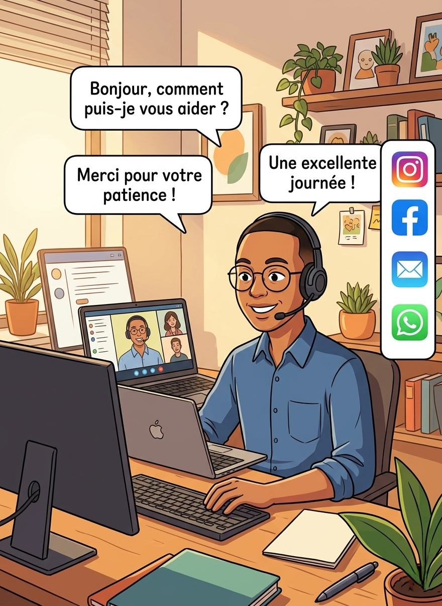 Vous bénéficierez d’un service client à la hauteur de vos plus grandes attentes.